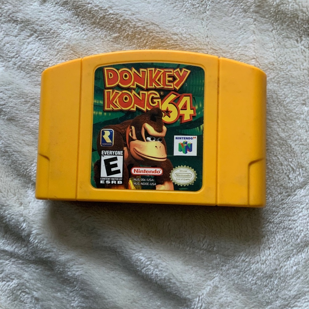Nintendo 64 Donkey Kong Video Game
